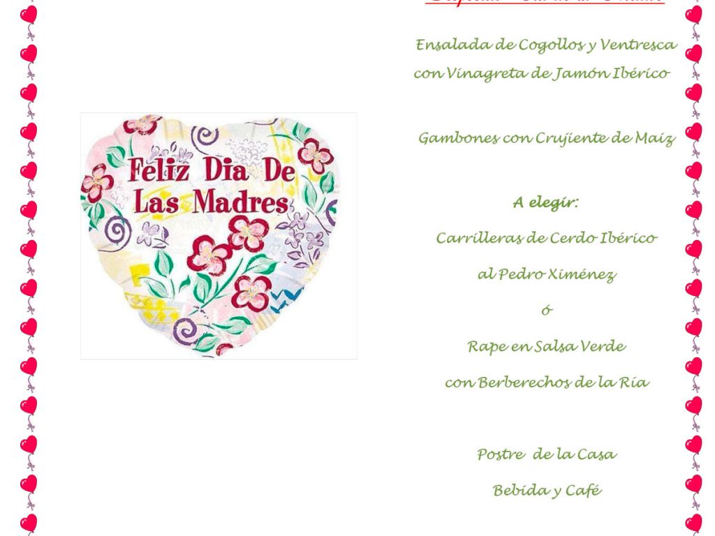 Are you looking for a plan for Mother's Day? Come to Hotel Scala!