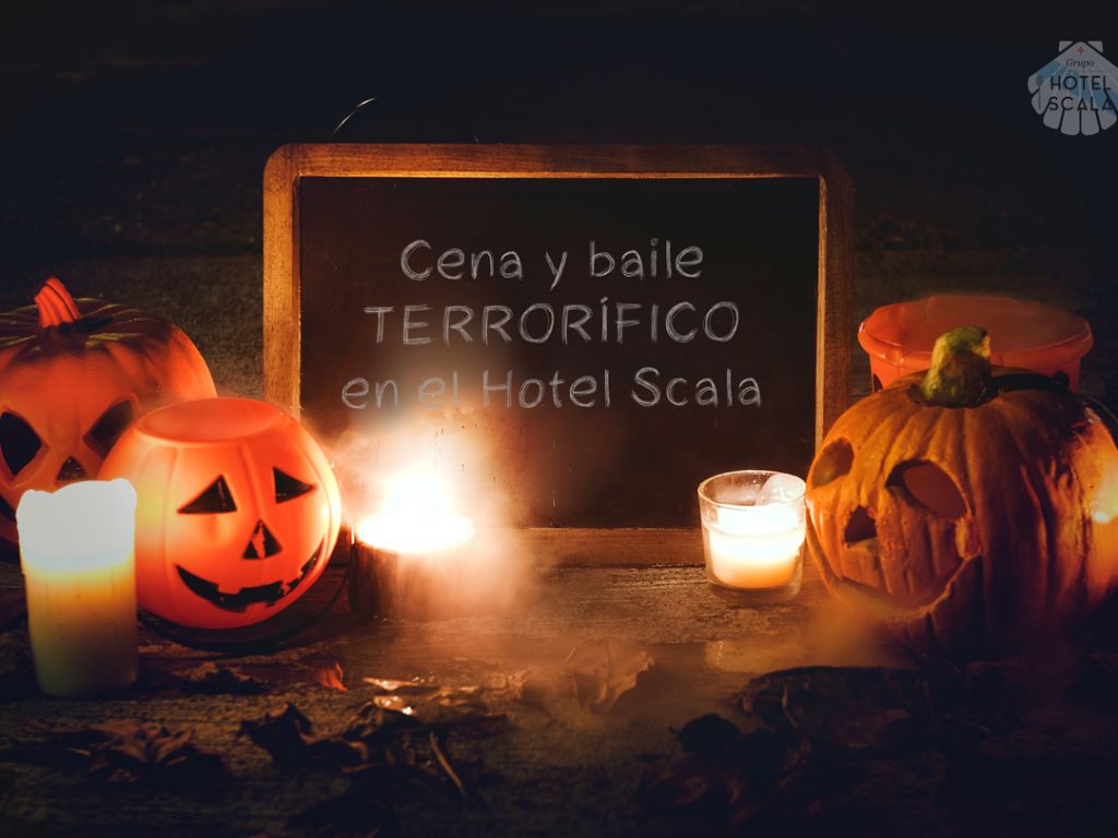 Vive una noche terrorífica en Padrón con la cena de Halloween del Hotel Scala