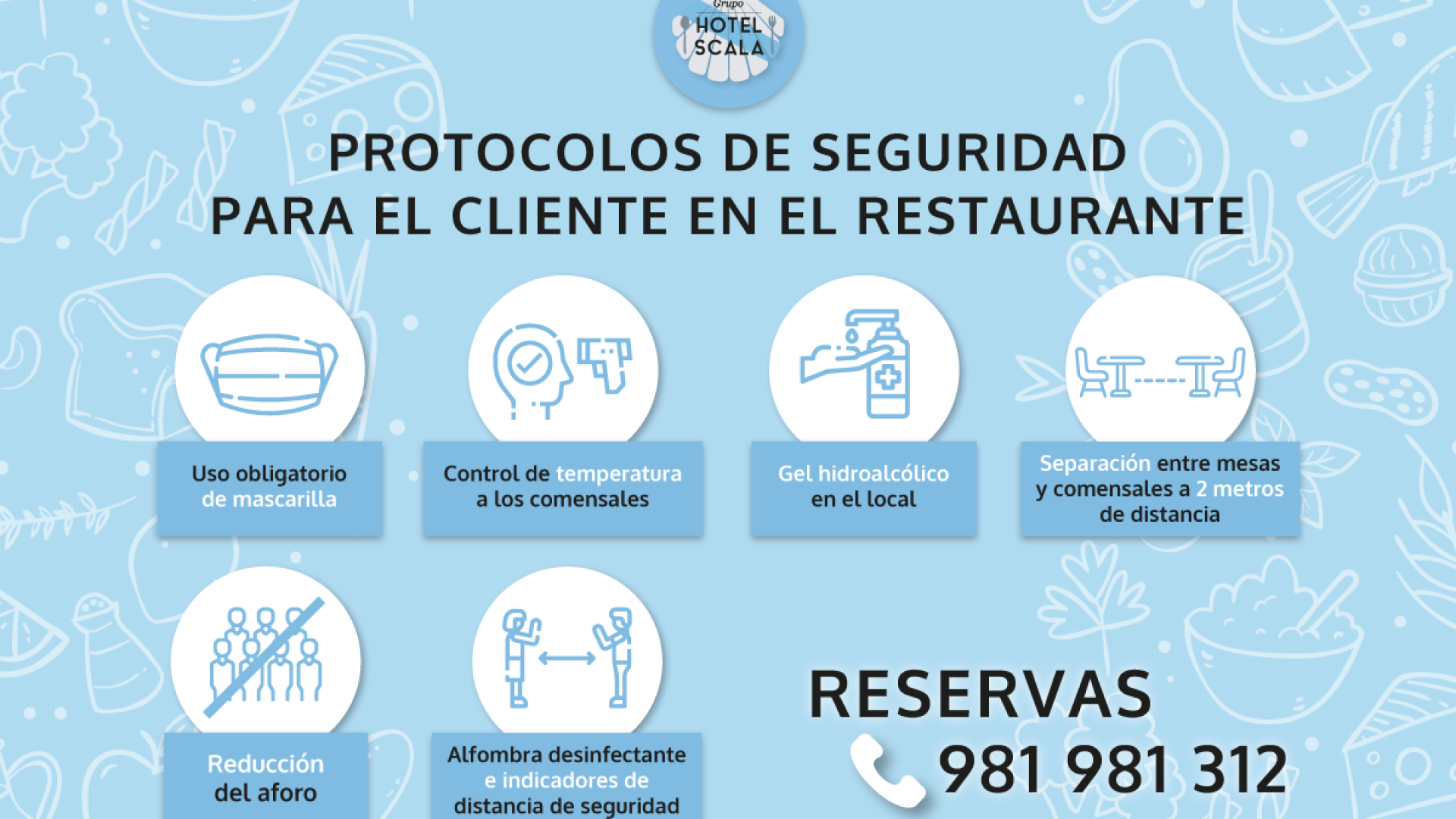 Restaurante Scala: disfruta de la mejor gastronomía de Galicia con total seguridad