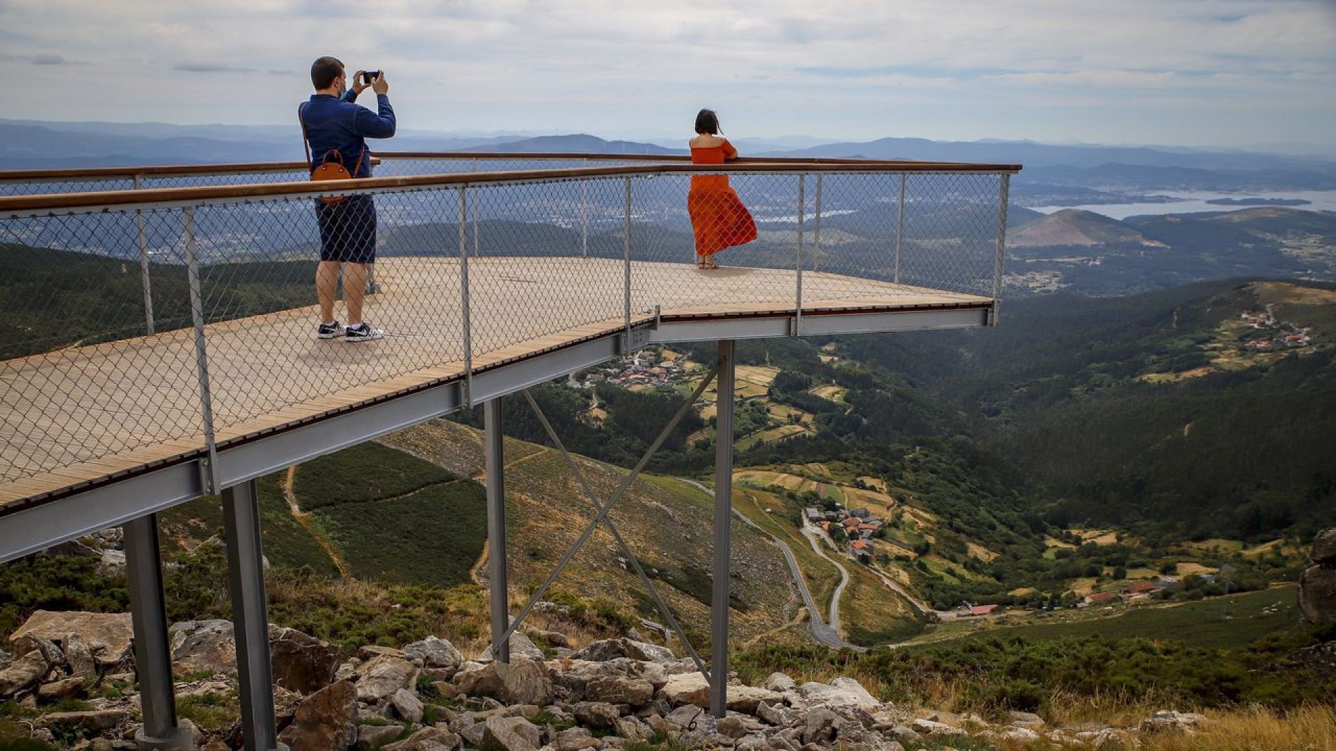 Senderismo hasta el Mirador de Monte Muralla, una ruta espectacular muy cerca de Padrón