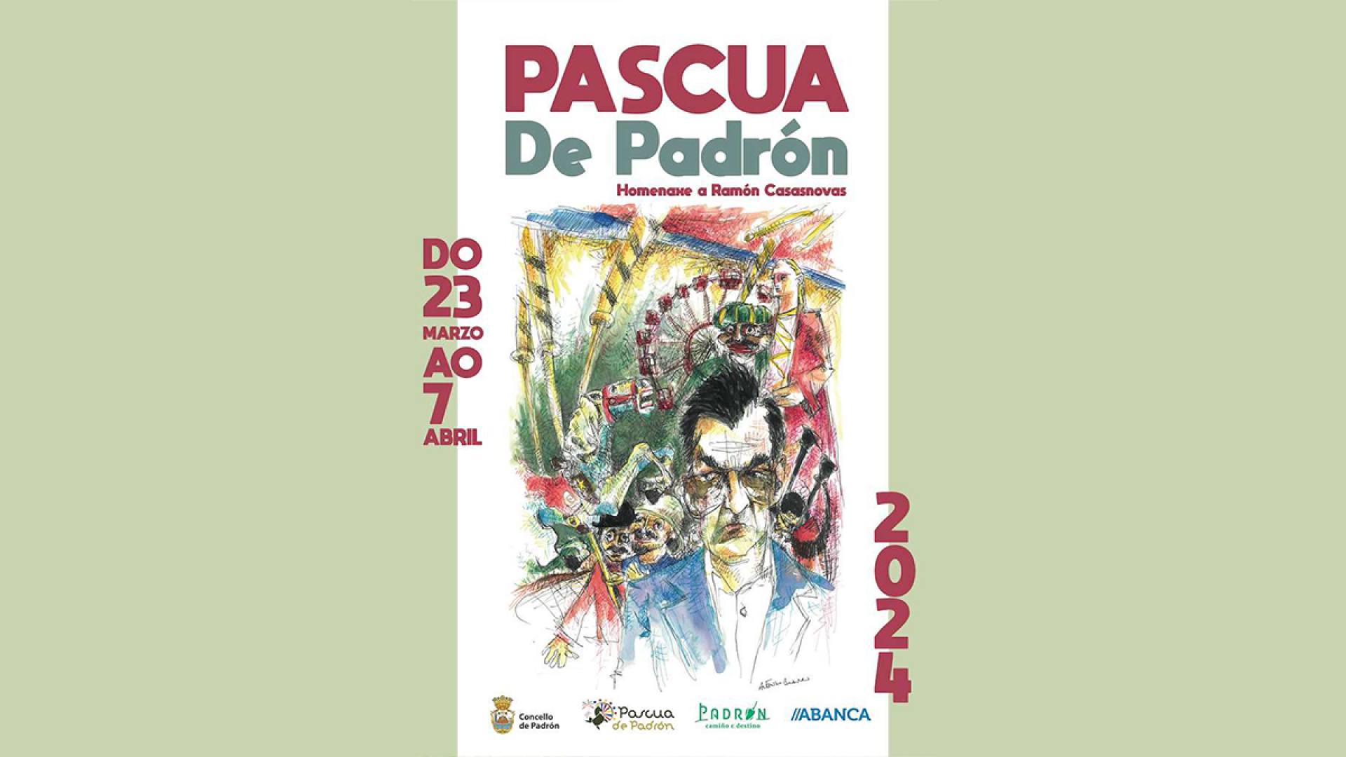 The Easter festivities begin in Padrón