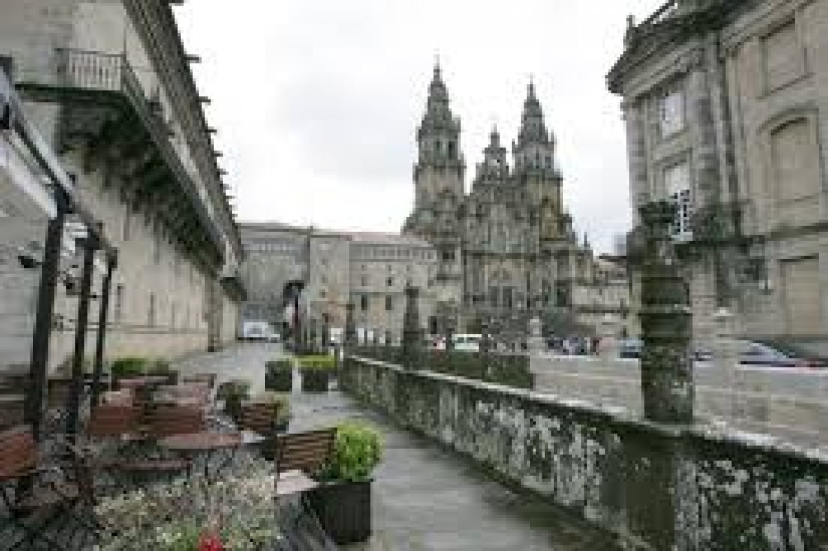 The cathedral and the four squares around it