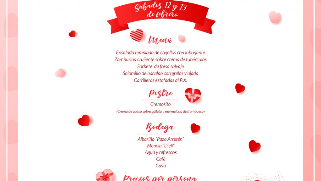 Este ano toca celebrar o teu mellor San Valentín en Padrón