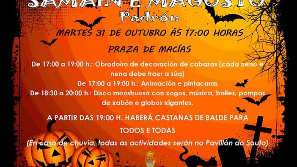 Celebrate Halloween and Magosto in our Hotel Scala