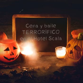 Live a terrifying night in Padrón with the Halloween dinner in the Hotel Scala