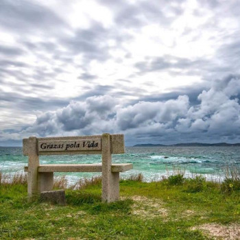 Los mejores bancos del mundo de Galicia: Vistas que impresionan muy cerca del Hotel Scala