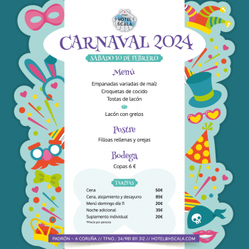 Celebrate the carnival with Hotel Scala